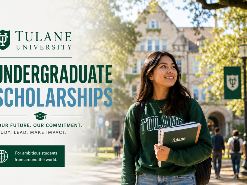 Tulane University Undergraduate Scholarships in the USA